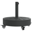 Podstawa do parasola, z kółkami, do słupków Ø38/48 mm, 27 kg Lumarko!