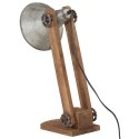 Lampa stołowa, 25 W, srebro vintage, 23x13x52 cm, E27 Lumarko!