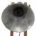 Lampa stołowa, 25 W, srebro vintage, 23x13x52 cm, E27 Lumarko!