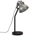 Lampa stołowa, 25 W, srebrny vintage, 17x17x60 cm, E27 Lumarko!