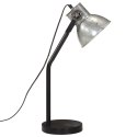 Lampa stołowa, 25 W, srebrny vintage, 17x17x60 cm, E27 Lumarko!