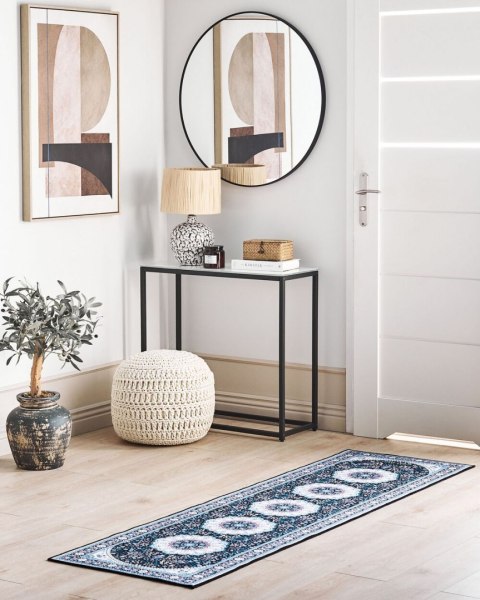 Dywan 60 x 200 cm niebieski GEDIZ