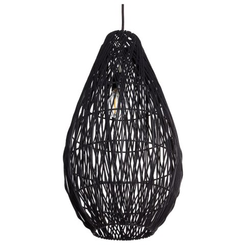 Lampa pleciona wisząca czarna ANNOTTO Lumarko!