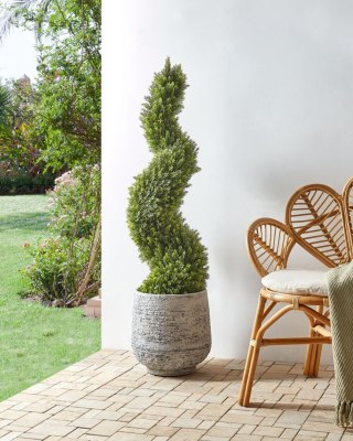 Sztuczna roślina doniczkowa 126 cm CYPRESS SPIRAL TREE