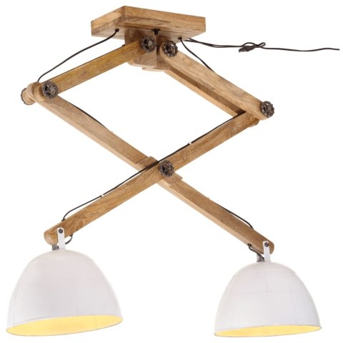 Lampa sufitowa 25 W, biała, 29x18x85 cm, E27 Lumarko!