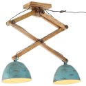 Lampa sufitowa, 25 W, postarzany niebieski, 29x18x85 cm, E27 Lumarko!