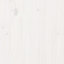 Donica ogrodowa, biała, 110x40x72 cm, lite drewno sosnowe Lumarko!