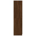 Szafa, brązowy dąb, 90x52x200 cm, materiał drewnopochodny Lumarko!