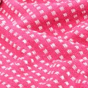 Bawełniana narzuta w kratkę, 160 x 210 cm, różowa Lumarko!