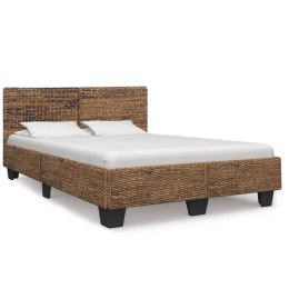 Rama łóżka, naturalny rattan, 160 x 200 cm Lumarko!