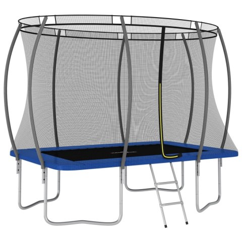 Trampolina z akcesoriami, prostokątna, 274x183x76 cm, 150 kg Lumarko!