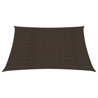 Żagiel przeciwsłoneczny, 160 g/m², brązowy, 2,5x2,5 m, HDPE Lumarko!