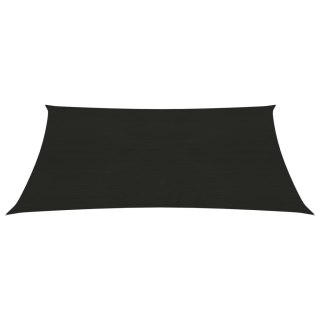 Żagiel przeciwsłoneczny, 160 g/m², czarny, 2x2,5 m, HDPE Lumarko!