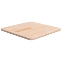 Kwadratowy blat do stolika, 40x40x1,5 cm, surowe drewno dębowe Lumarko!