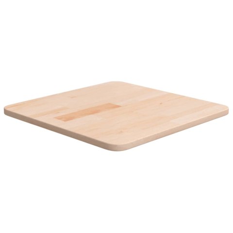 Kwadratowy blat do stolika, 40x40x1,5 cm, surowe drewno dębowe Lumarko!
