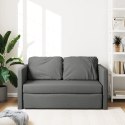 Sofa podłogowa 2-w-1, ciemnoszara, 112x174x55 cm, tkanina Lumarko!