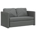 Sofa podłogowa 2-w-1, ciemnoszara, 112x174x55 cm, tkanina Lumarko!