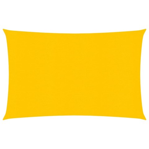 Żagiel przeciwsłoneczny, 160 g/m², żółty, 2x3 m, HDPE Lumarko!
