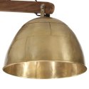 Lampa sufitowa, 25 W, antyczny mosiądz, 105x30x65-108 cm, E27 Lumarko!