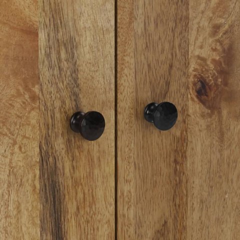 Szafka z 4 drzwiczek, 60x33x75 cm, lite drewno mango Lumarko!