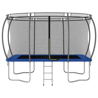 Trampolina z akcesoriami, prostokątna, 335x244x90 cm, 150 kg Lumarko!
