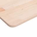 Kwadratowy blat do stolika, 50x50x1,5 cm, surowe drewno dębowe Lumarko!