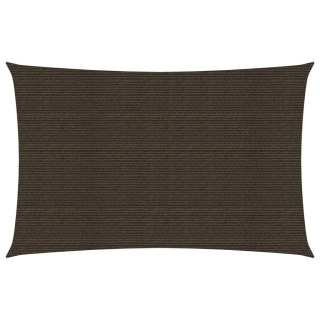 VidaXL Żagiel przeciwsłoneczny, 160 g/m², brązowy, 4x7 m, HDPE
