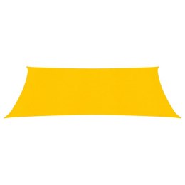 Żagiel przeciwsłoneczny, 160 g/m², żółty, 2,5x3,5 m, HDPE Lumarko!