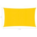 Żagiel przeciwsłoneczny, 160 g/m², żółty, 2x5 m, HDPE Lumarko!