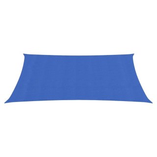 Żagiel przeciwsłoneczny, 160 g/m², niebieski, 3x5 m, HDPE Lumarko!