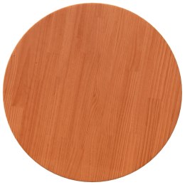 Blat stołu, okrągły, woskowy brąz, Ø50x2,5 cm, drewno sosnowe Lumarko!