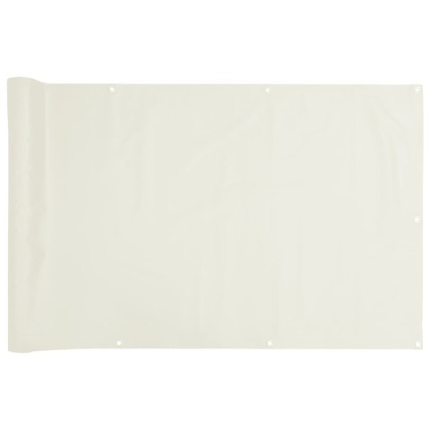 Osłona na ogrodzenie, biała, 500x120 m, PVC Lumarko!