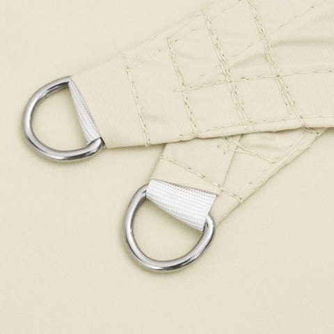 Żagiel przeciwsłoneczny, kremowy, 2x2x2 m, 100% poliester Lumarko!