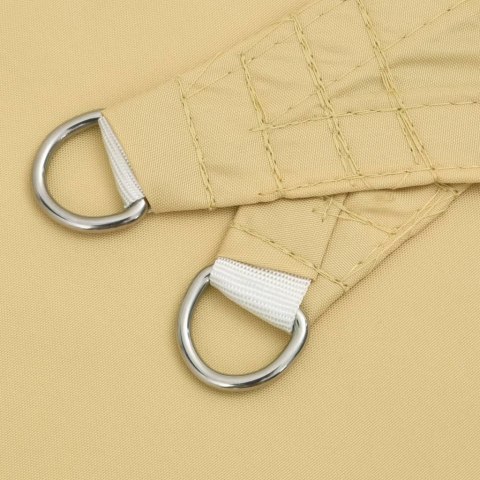 Żagiel przeciwsłoneczny, piaskowy, 2,5x2,5x3,5 m, poliester Lumarko!