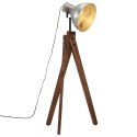 Lampa stojąca, 25 W, srebro vintage, 45x45x120 cm, E27 Lumarko!