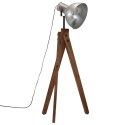 Lampa stojąca, 25 W, srebro vintage, 45x45x120 cm, E27 Lumarko!