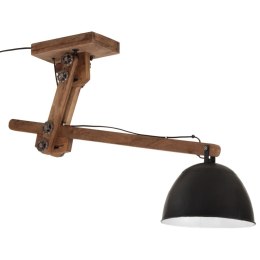 Lampa sufitowa 25 W, czarna, 105x30x65-108 cm, E27 Lumarko!