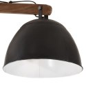 Lampa sufitowa 25 W, czarna, 105x30x65-108 cm, E27 Lumarko!