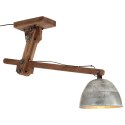 Lampa sufitowa 25 W, srebro vintage, 105x30x65-108 cm, E27 Lumarko!