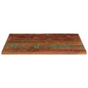 Blat stołu, 90x70x3,8 cm, prostokątny, lite drewno z odzysku Lumarko!