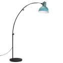 Lampa stojąca, 25 W, postarzany niebieski, 150 cm, E27 Lumarko!