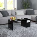 Stolik kawowy, czarny, 90x45x35 cm, materiał drewnopochodny Lumarko!