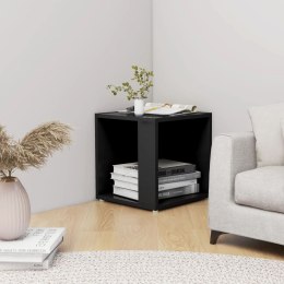 Stolik boczny, czarny, 33x33x34,5 cm, materiał drewnopochodny Lumarko!