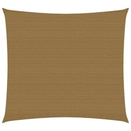 Żagiel przeciwsłoneczny, 160 g/m², kolor taupe, 3x3 m, HDPE Lumarko!