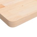 Kwadratowy blat do stolika, 60x60x4 cm, surowe drewno dębowe Lumarko!