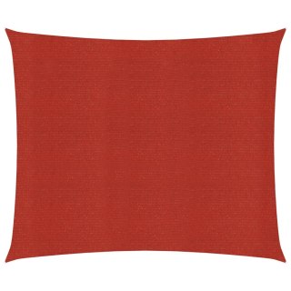 Żagiel przeciwsłoneczny, 160 g/m², czerwony, 2,5x2,5 m, HDPE Lumarko!