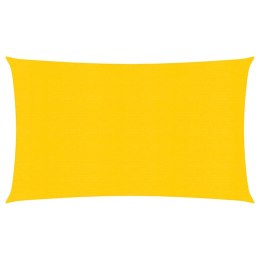 Żagiel przeciwsłoneczny, 160 g/m², żółty, 2,5x5 m, HDPE Lumarko!