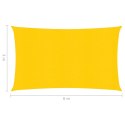 Żagiel przeciwsłoneczny, 160 g/m², żółty, 3x6 m, HDPE Lumarko!