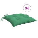 Poduszki na palety, 6 szt., zielone, 50x50x7 cm, tkanina Oxford Lumarko!