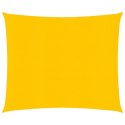 Żagiel przeciwsłoneczny, 160 g/m², żółty, 4x4 m, HDPE Lumarko!